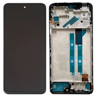 Дисплей Xiaomi Poco X4 Pro 5G/ Redmi Note 11 Pro 5G з тачскріном і рамкою OLED Service Pack China Black