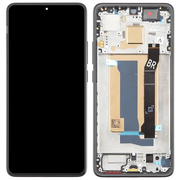 Дисплей Xiaomi Poco X7 Pro (2412DPC0AG) з тачскріном і рамкою Оригінал Service Pack Black
