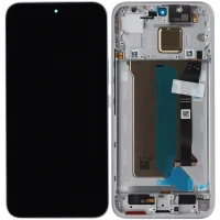Дисплей Xiaomi Poco X8 Pro Max з тачскріном і рамкою оригінал Service Pack White