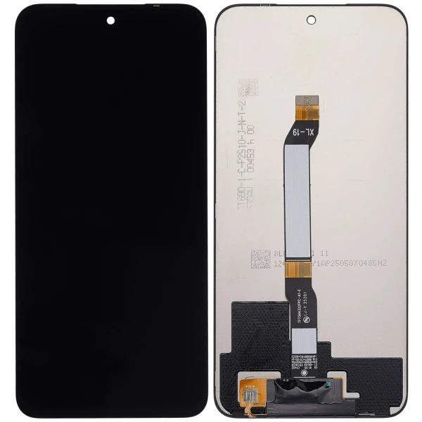 Дисплей Xiaomi Poco M7 4G оригінал Service Pack Black