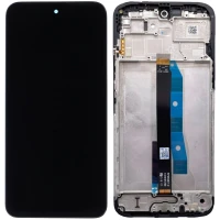 Дисплей Xiaomi Redmi 15 / Poco M7 Європейська версія з тачскріном і рамкою оригінал Service Pack Black