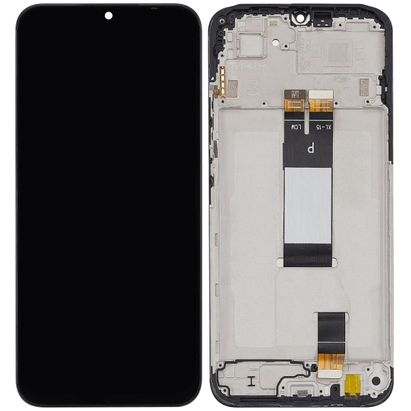 Дисплей Xiaomi Redmi 15C / Poco C85 Service Pack China Black