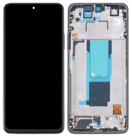 Дисплей Xiaomi Redmi Note 11 Pro/Note 11 Pro Plus 5G (2201116TG) з тачскріном і рамкою оригінал 100% Service Pack Black