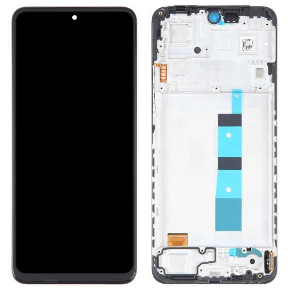 Дисплей Xiaomi Redmi Note 12 4G OLED Black з рамкою та сенсором