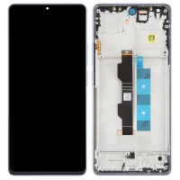 Дисплей Xiaomi Poco M6 Pro 4G з тачскріном і рамкою оригінал Service Pack Purple
