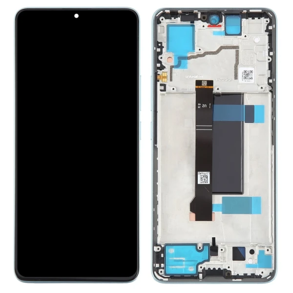 Дисплей Xiaomi Redmi Note 13 Pro 5G Blue з рамкою – Оригінал Service Pack, 5600010N1600 / 560002N16P00