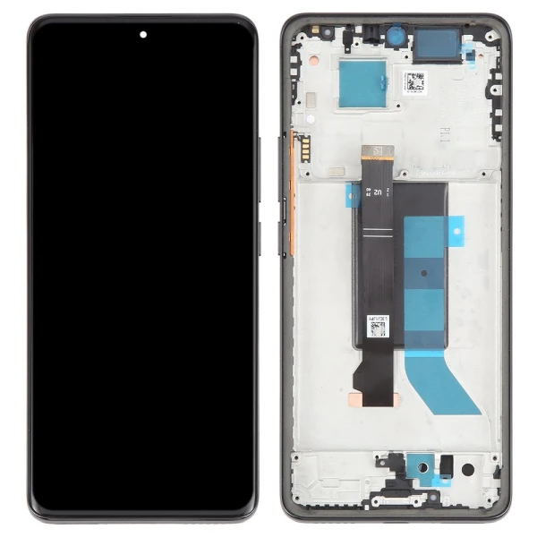 Дисплей Xiaomi Redmi Note 14 Pro 5G з рамкою Black оригінал Service Pack China 24090RA29G