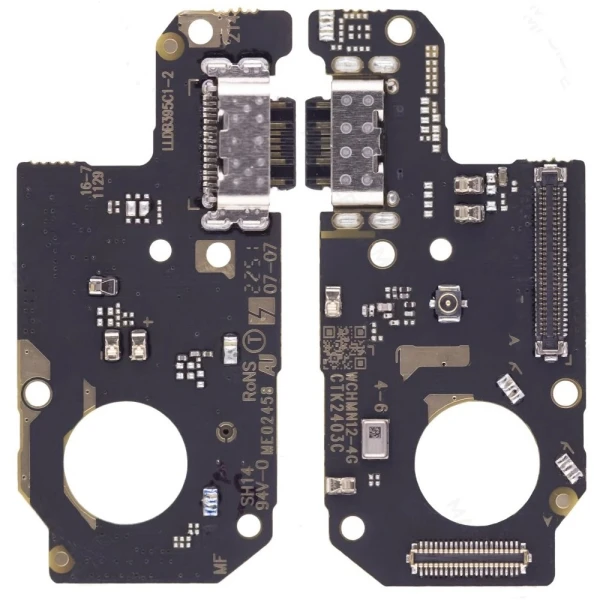 Нижня плата Xiaomi Redmi Note 12 4G – Оригінал Service Pack