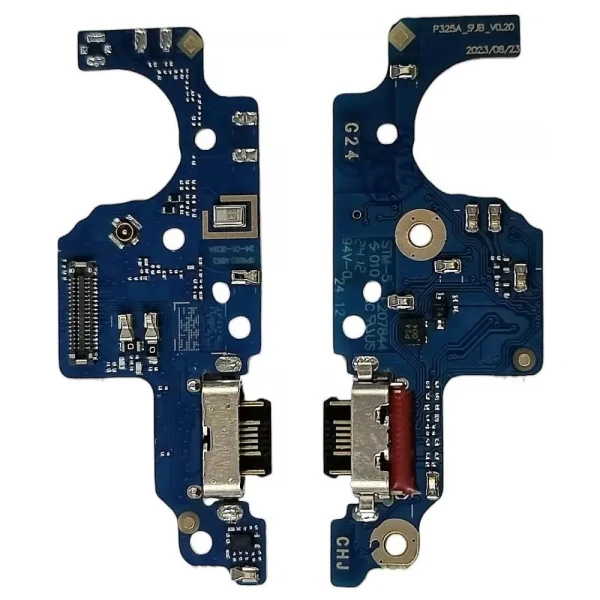 Нижня плата Motorola Moto G24 / G24 Power (XT2423 / XT2425) з роз’ємом зарядки та мікрофоном Оригінал Китай
