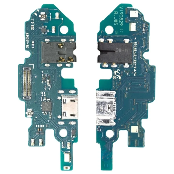 Нижня плата Samsung Galaxy A10 (A105) з роз'ємом Micro USB та мікрофоном Оригінал Китай