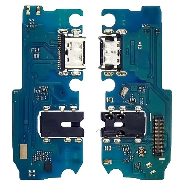 Нижня плата Samsung A12s (A127) з роз’ємом зарядки та мікрофоном Оригінал Китай