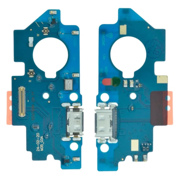 Нижня плата Samsung Galaxy M35 M356 з роз’ємом зарядки та мікрофоном Оригінал Service Pack GH96-17184A
