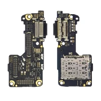 Нижня плата Xiaomi 12X з роз'ємом зарядки і мікрофоном оригінал Service Pack