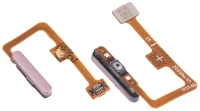 Шлейф Xiaomi Mi 11 Lite з кнопкою вмикання зі сканером відбитка пальця (Touch ID) Peach Pink 