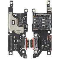 Нижня плата Xiaomi Poco F8 Pro з роз’ємом зарядки і мікрофоном оригінал Service Pack