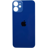 Задня кришка iPhone 12 Mini з великим вирізом під камеру оригінал Китай Blue