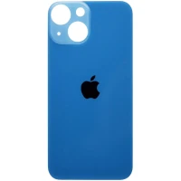 Задня кришка iPhone 13 Mini з великим вирізом під камеру оригінал Китай Blue