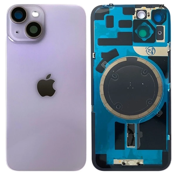 Задня кришка iPhone 14 MagSafe зі склом камери Оригінал Китай Purple