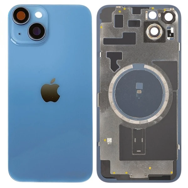 Задня кришка iPhone 14 Plus MagSafe зі склом камери Blue Оригінал Китай