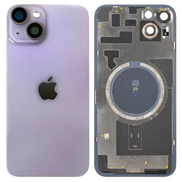 Задня кришка iPhone 14 Plus MagSafe зі склом камери Purple Оригінал Китай