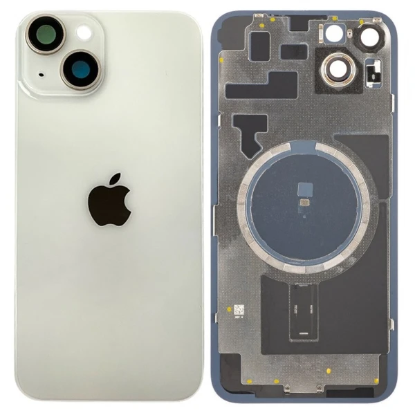 Задня кришка iPhone 14 Plus MagSafe зі склом камери White Оригінал Китай