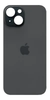 Задня кришка iPhone 15 з великим вирізом під камеру оригінал Китай Black