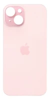 Задня кришка iPhone 15 з великим вирізом під камеру оригінал Китай Pink