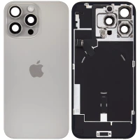 Задня кришка iPhone 16 Pro Max MagSafe зі шлейфом оригінал Китай Natural Titanium