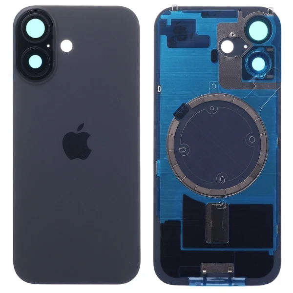 Задня кришка iPhone 17 MagSafe Black зі склом камери оригінал Китай A3520 iPhone18,3