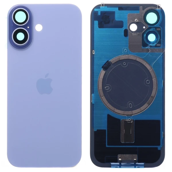 Задня кришка iPhone 17 MagSafe Misty Blue зі склом камери оригінал Китай A3520 iPhone18,3