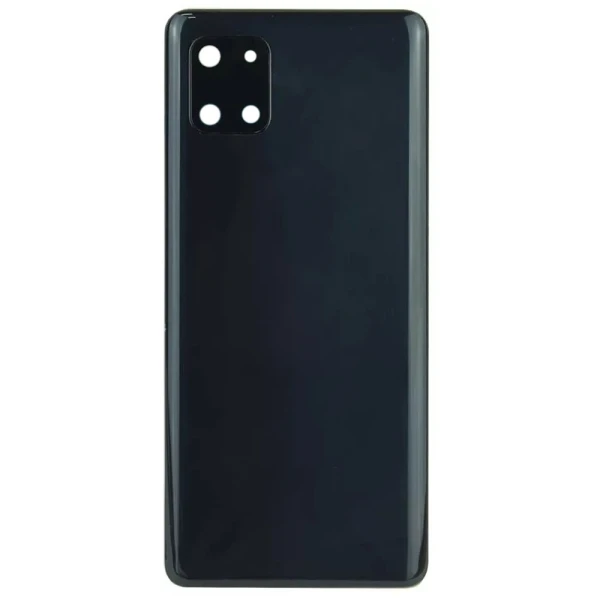 Задня кришка Samsung Galaxy Note 10 Lite N770 Service Pack Black зі склом камери оригінал GH82-21972A