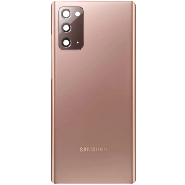 Задня кришка Samsung Galaxy Note 20 N980 SM-N980F SM-N980F/DS зі склом камери Mystic Bronze (бронзовий) оригінал Китай