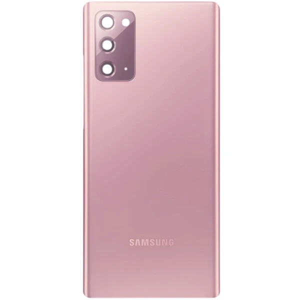 Задня кришка Samsung Galaxy Note 20 N980 SM-N980F SM-N980F/DS зі склом камери Mystic Pink (рожевий) оригінал Китай