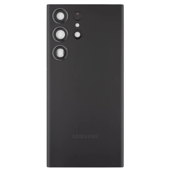 Задня кришка Samsung Galaxy S23 Ultra S918 GH82-30400A GH82-30401A GH82-30265A зі склом камери Оригінал Black