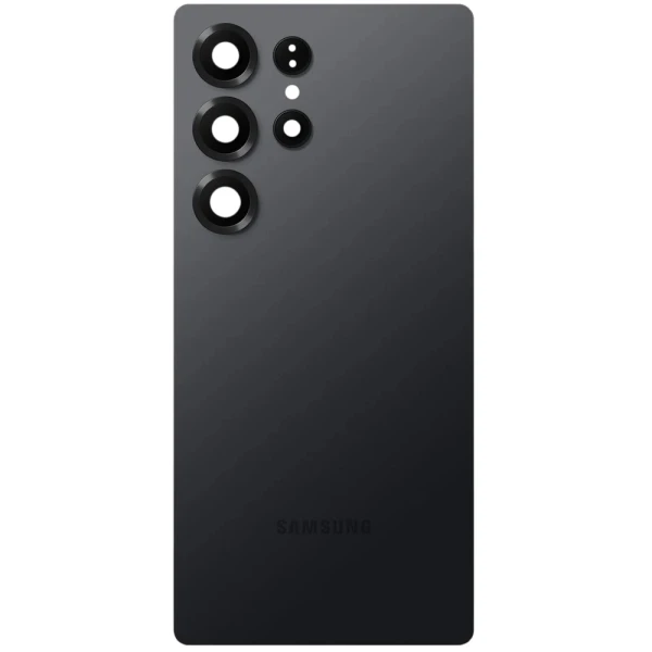 Задня кришка Samsung S25 Ultra S938 Titanium Black (чорний) зі склом камери оригінал Китай