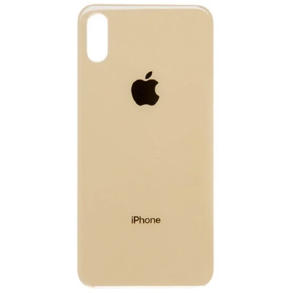 Задня кришка iPhone XS з великим вирізом під камеру Оригінал Китай Gold