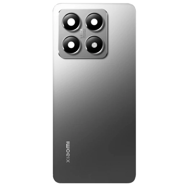 Задня кришка Xiaomi 14T (2406APNFAG) Titanium Grey зі склом камери Service Pack 5600080N12A00