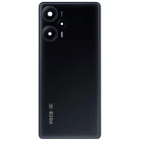 Задня кришка Xiaomi Poco F5 зі склом камери оригінал 100% Service Pack Black
