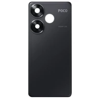 Задня кришка Xiaomi Poco F6 зі склом камери оригінал 100% Service Pack Black