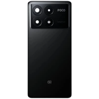 Задня кришка Xiaomi Poco X6 Pro 5G зі склом камери оригінал 100% Service Pack Black
