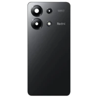Задня кришка Xiaomi Redmi Note 13 4G (23124RA7EO/ 23129RAA4G) зі склом камери оригінал 100% Service Pack Black