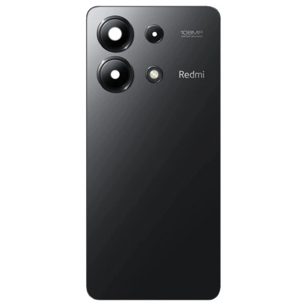 Задня кришка Xiaomi Redmi Note 13 4G (23124RA7EO / 23129RAA4G) Service Pack Black оригінал